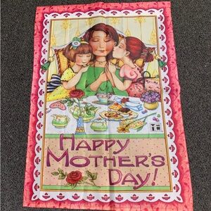 Mary Engelbreit Large 27” X 40” Happy Mother’s Day Garden Flag